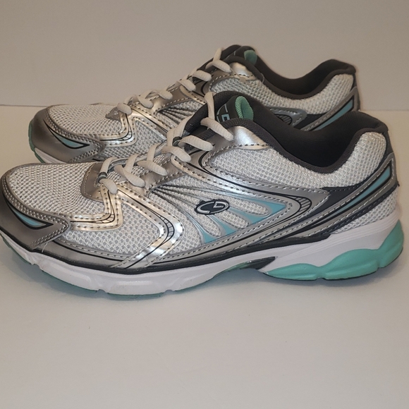 Champion C9 Enhance Perform Fit Athletic Running Sneakers 11 Green White Gray - Picture 9 of 16